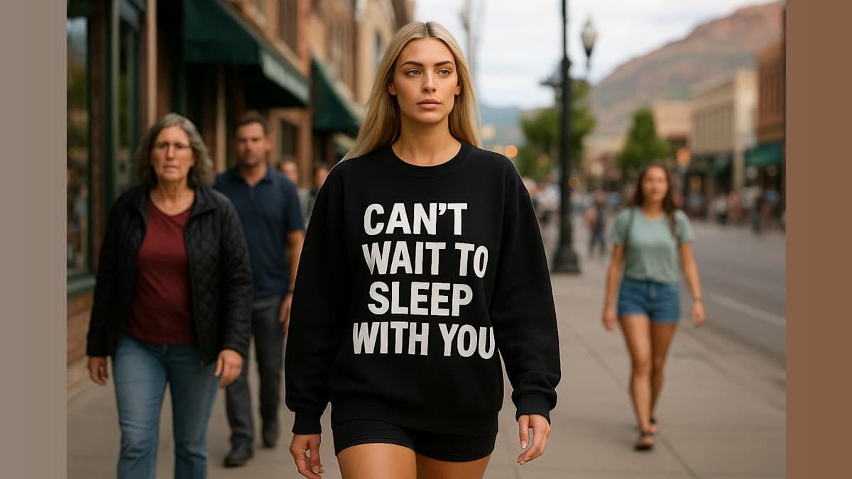 When Fashion Meets Drama: Taylor Frankie Paul’s Provocative Statement Sweater Sparks Controversy