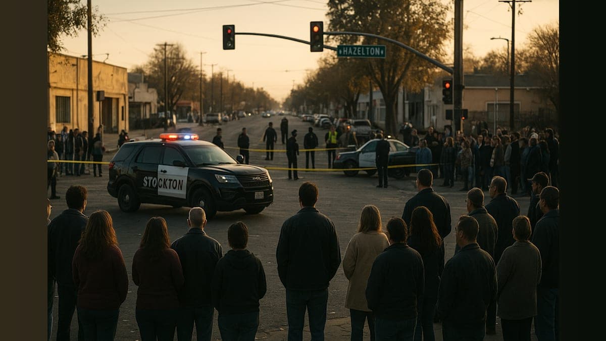 Stockton Shooting: A Sunday Afternoon Turns Deadly