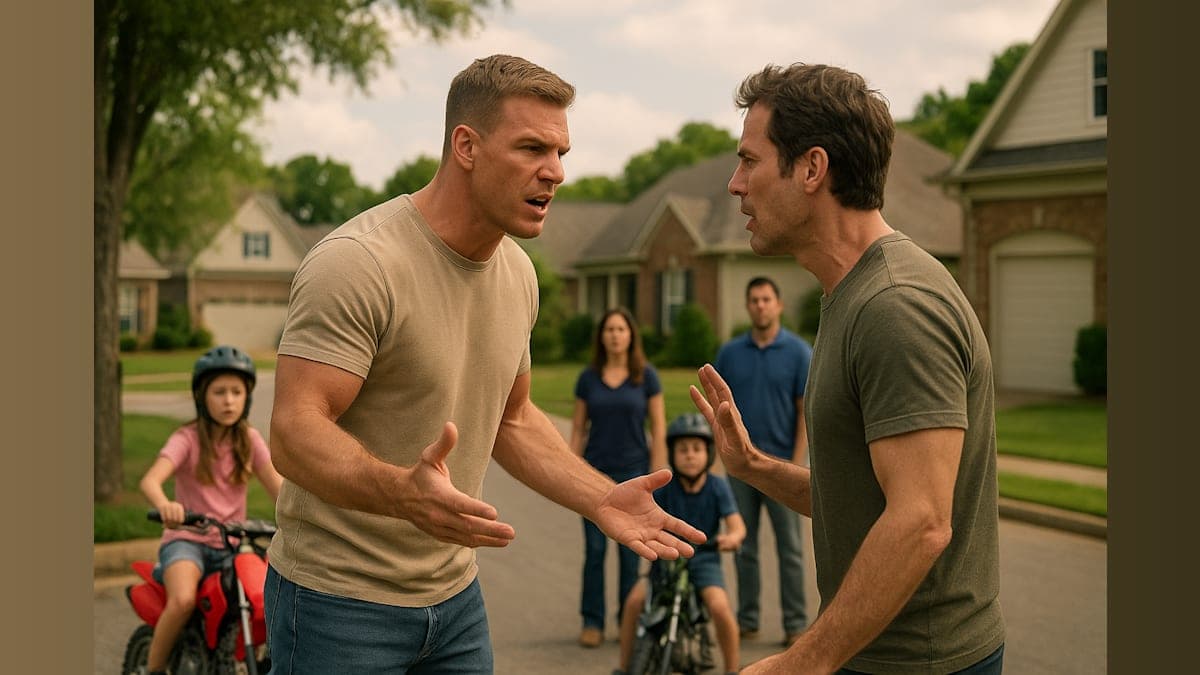 When Action Stars Go Rogue: Alan Ritchson's Neighborhood Rumble!
