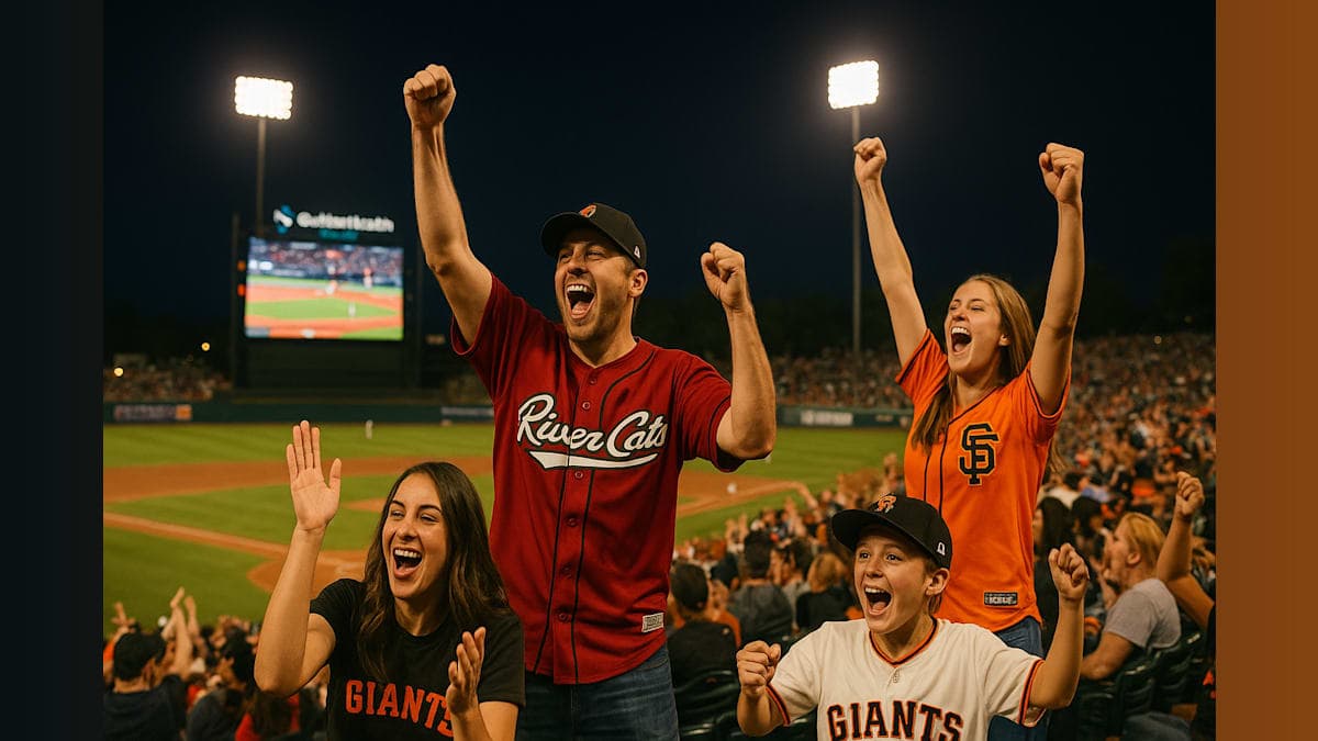 Baseball is Back! River Cats & Giants Kick Off the Season with a Thrilling Showdown
