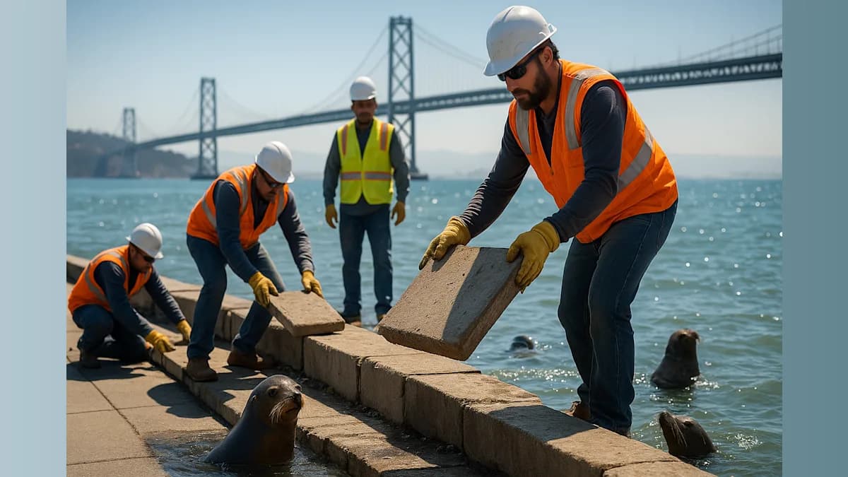 Concrete Be Gone! San Francisco's Seawall Gets a Makeover for Marine Life
