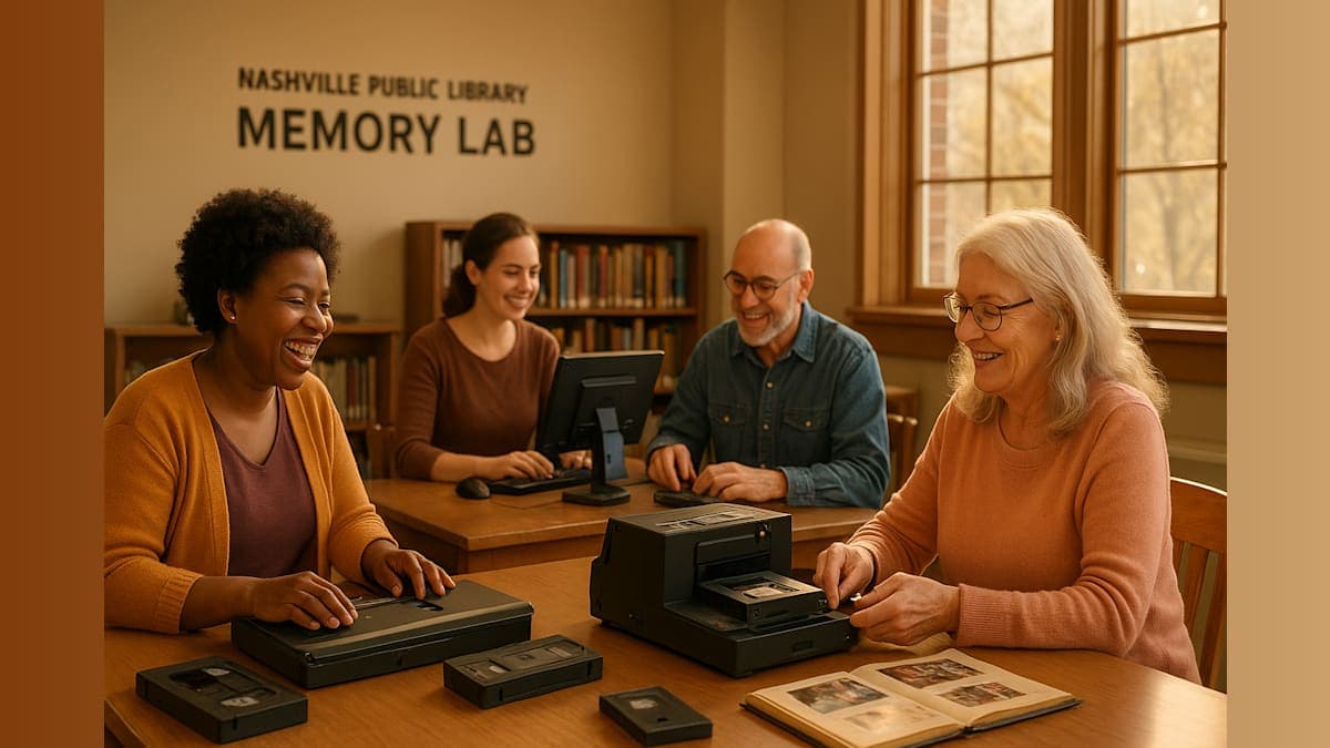 Preserve Your Memories: Nashville Public Library's Free Digitization Lab is Here!