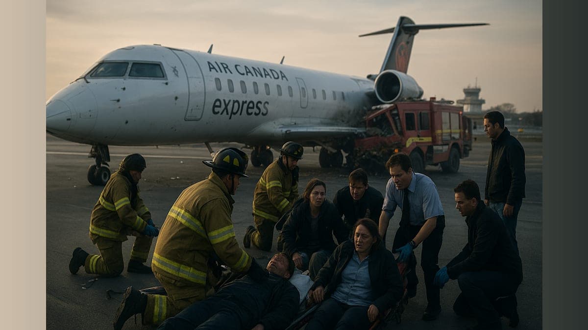 Tragedy at LaGuardia: Two Pilots Killed in Devastating Collision with Fire Truck