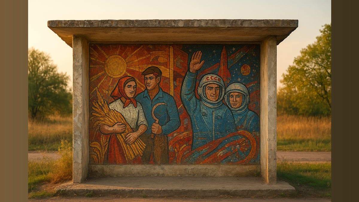 Moldova's Crumbling Mosaics: A Colorful Resurrection in a Grey World