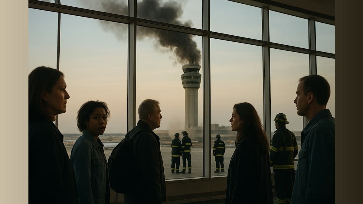 Evacuated Towers and Ground Stops: A Tense Morning at Newark Airport