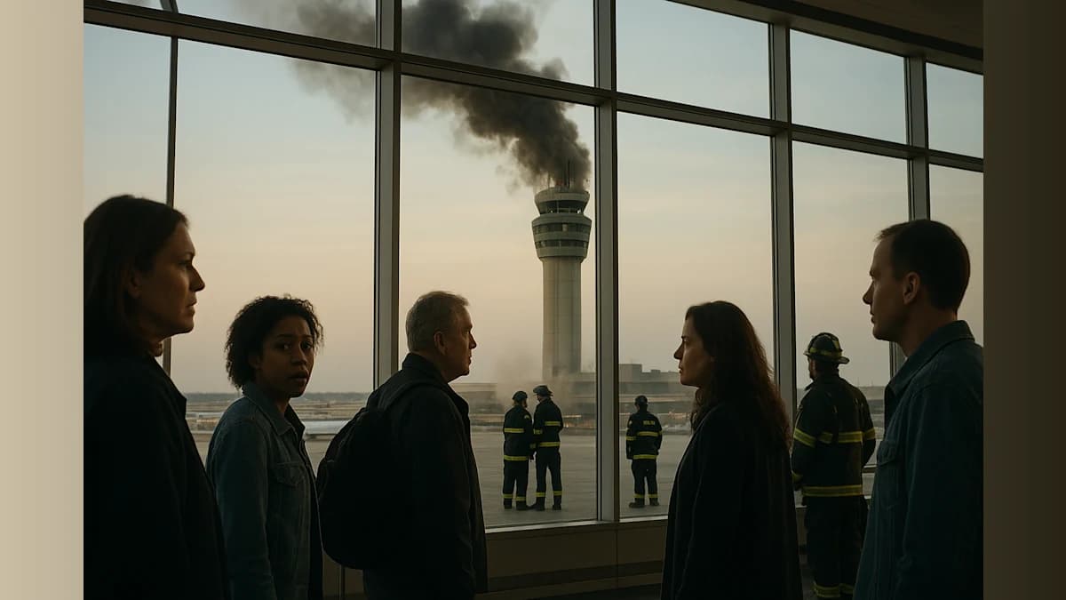 Evacuated Towers and Ground Stops: A Tense Morning at Newark Airport
