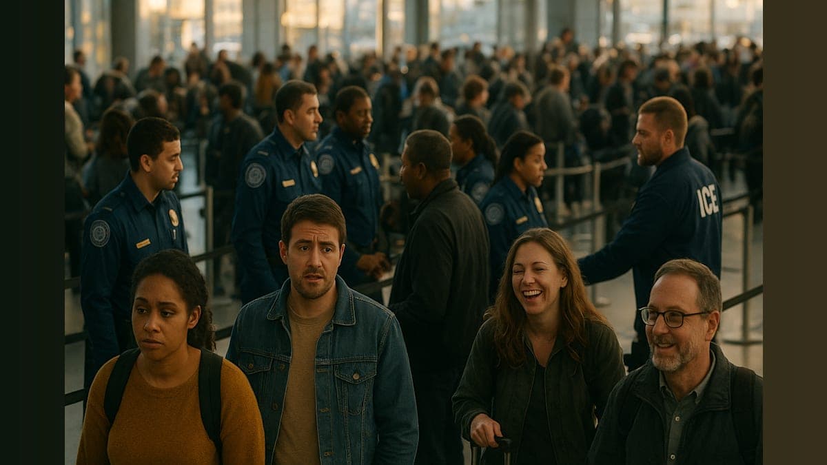 Lights, Lines, and ICE: The New Reality at U.S. Airports