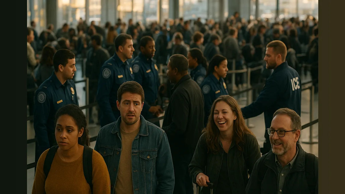 Lights, Lines, and ICE: The New Reality at U.S. Airports