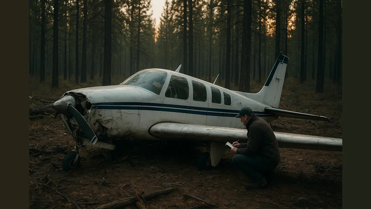 Turbulence Alert: Beechcraft BE36 Crashes in Truckee – What Went Wrong?