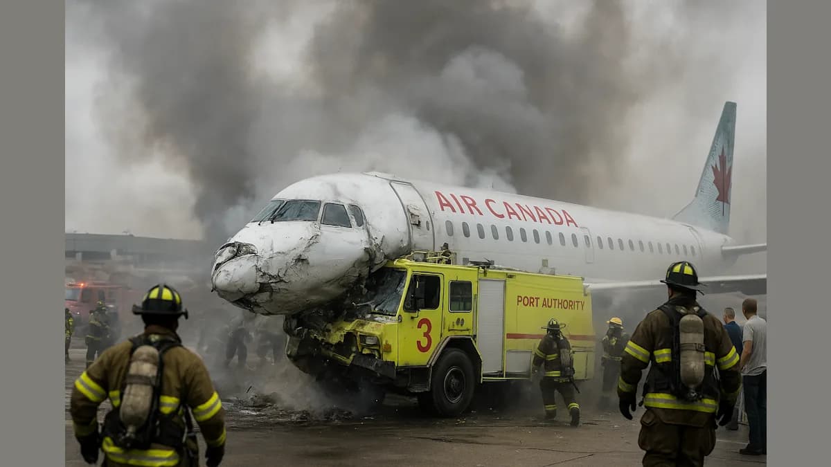 Tragedy Strikes at LaGuardia: Plane Crash Claims Lives and Shocks Passengers
