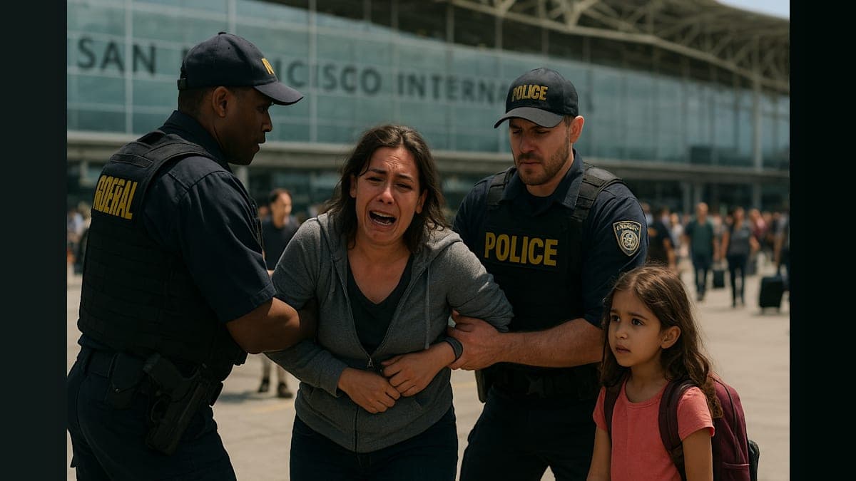 Tearful Arrest at SFO: A Dramatic Encounter That Sparked Outrage