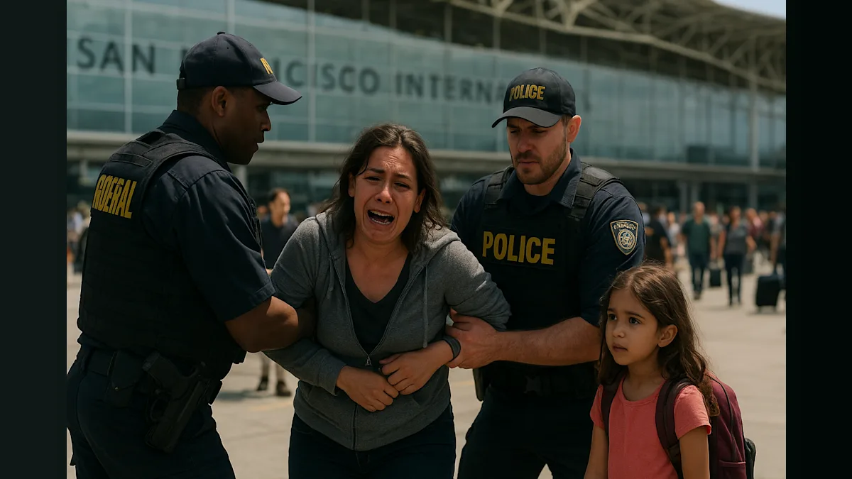 Tearful Arrest at SFO: A Dramatic Encounter That Sparked Outrage