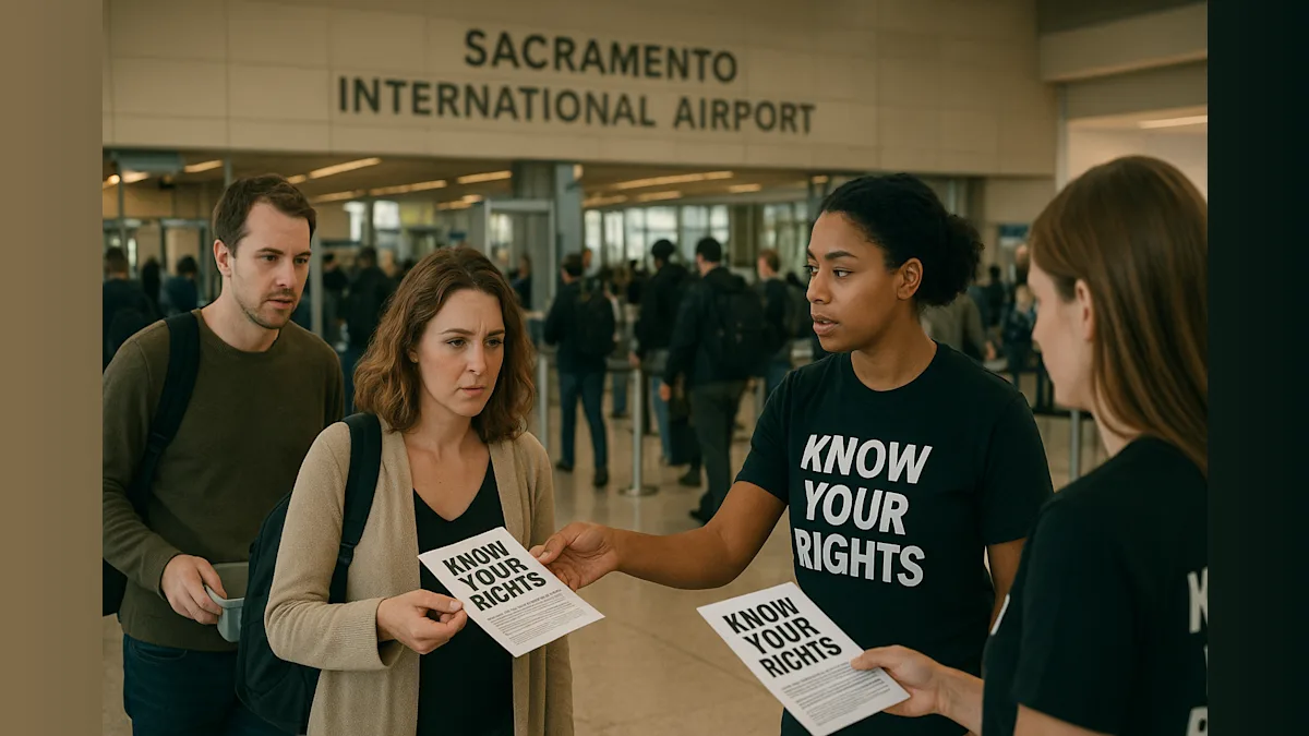 When Ice Meets TSA: Sacramento Airport Says, "Not Here!"