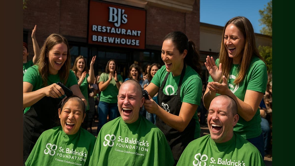 Shaving for a Cause: Community Unites for St. Baldrick's Event in Elk Grove!
