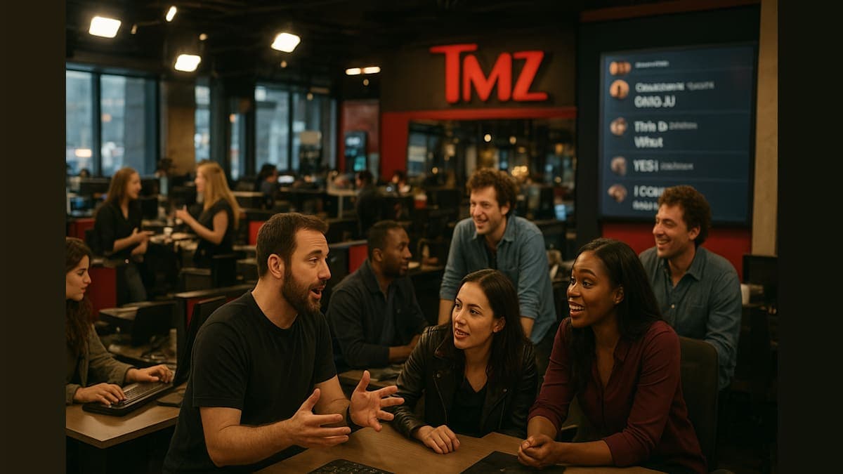 Inside TMZ: What Happens When Cameras Roll in the Newsroom?