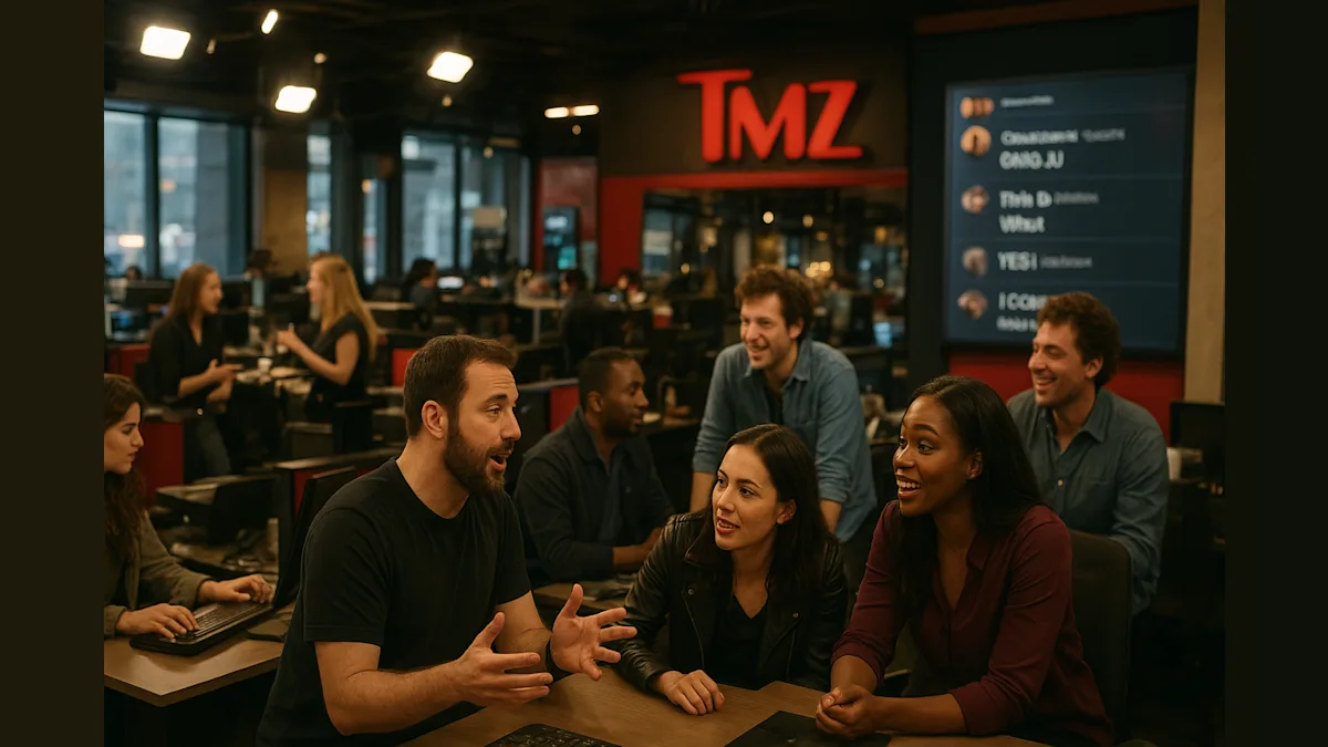 Inside TMZ: What Happens When Cameras Roll in the Newsroom?