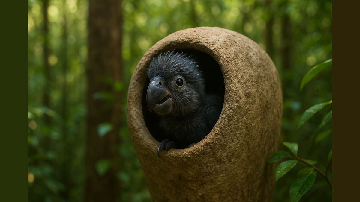 Hatching Hope: How Artificial Nests Are Saving the Endangered Palm Cockatoo