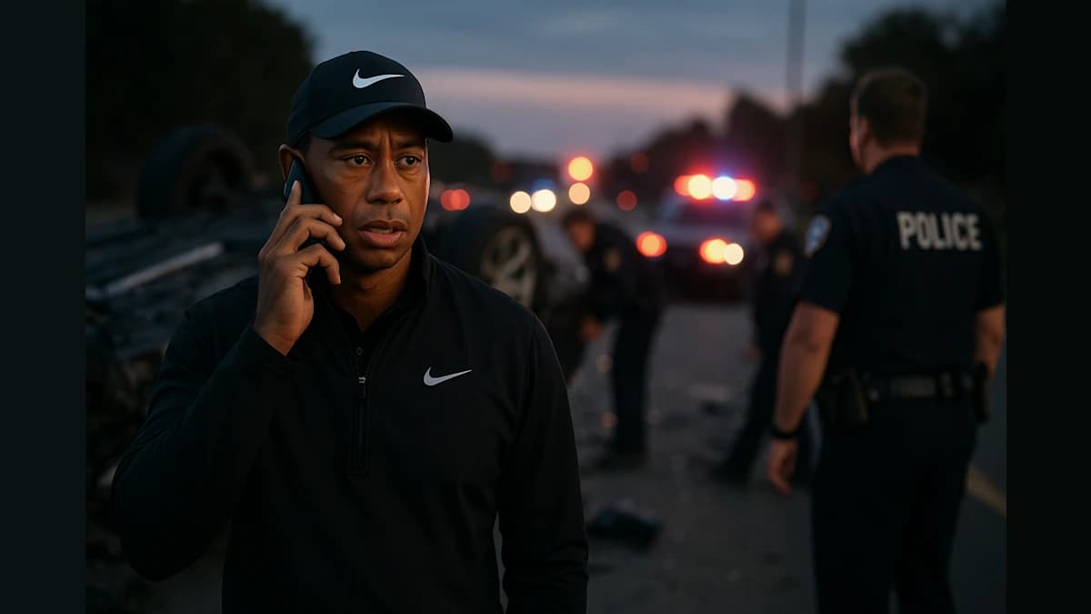When Golf Meets Grit: Tiger Woods’ Unexpected Call to Trump After Crash