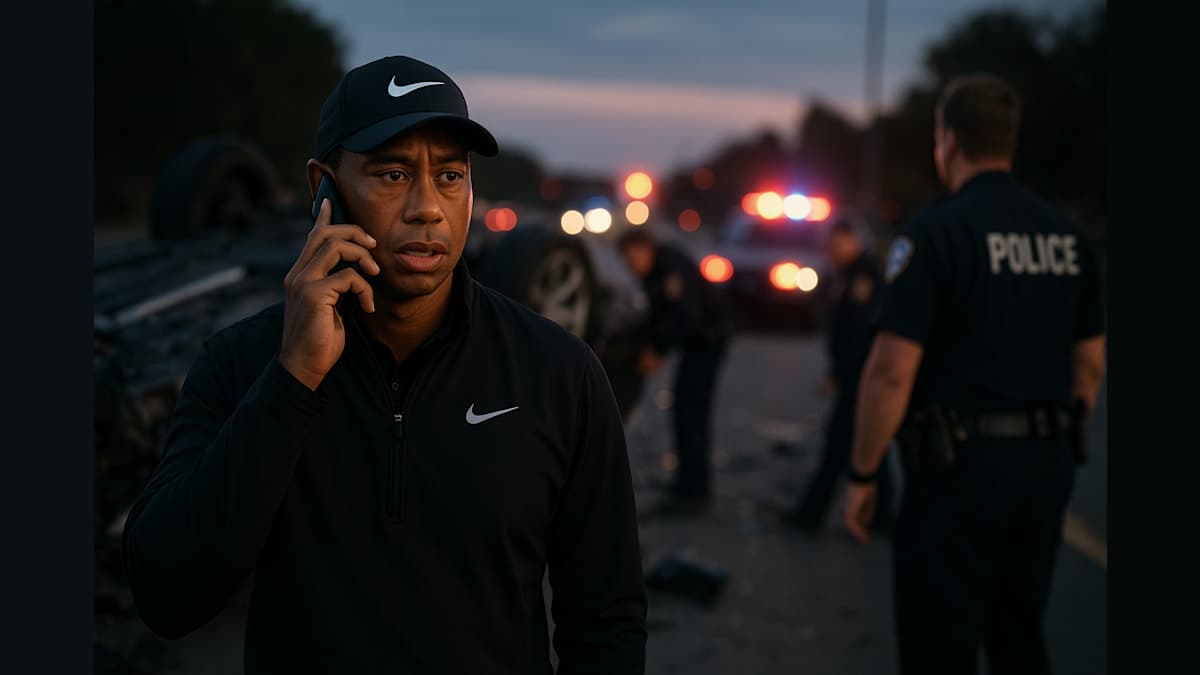 When Golf Meets Grit: Tiger Woods’ Unexpected Call to Trump After Crash