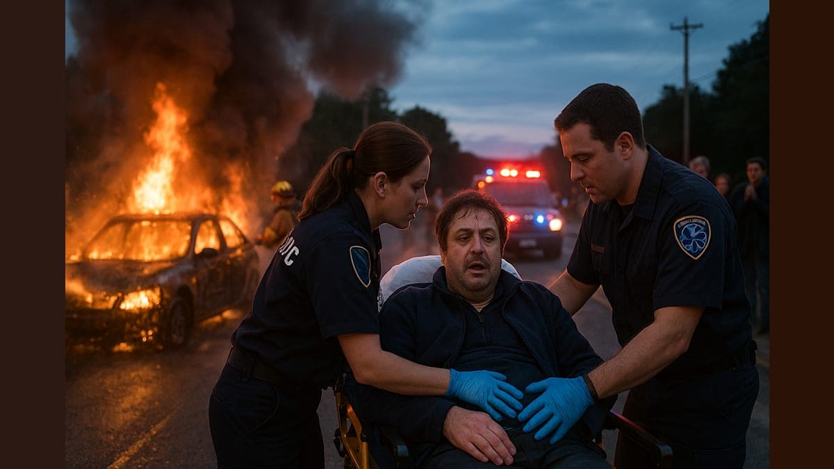 Eugene Mirman's Fiery Crash: A Close Call for the Bob's Burgers Star!
