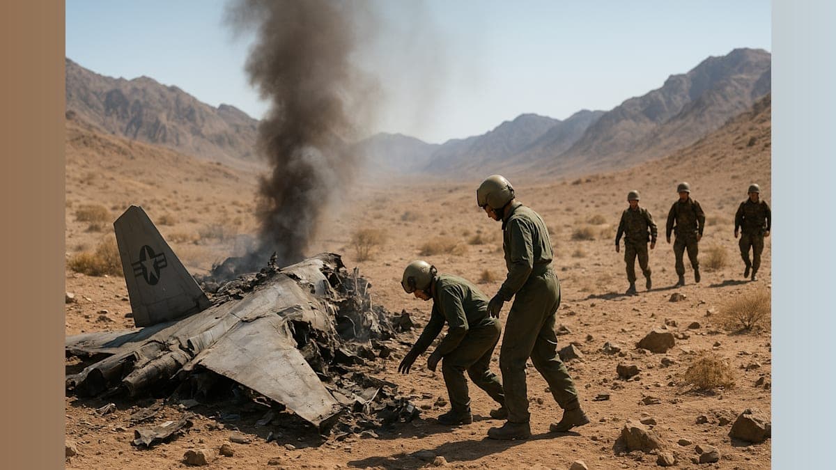 U.S. Fighter Jet Downed: Iran's Bold Claim Turns Heads