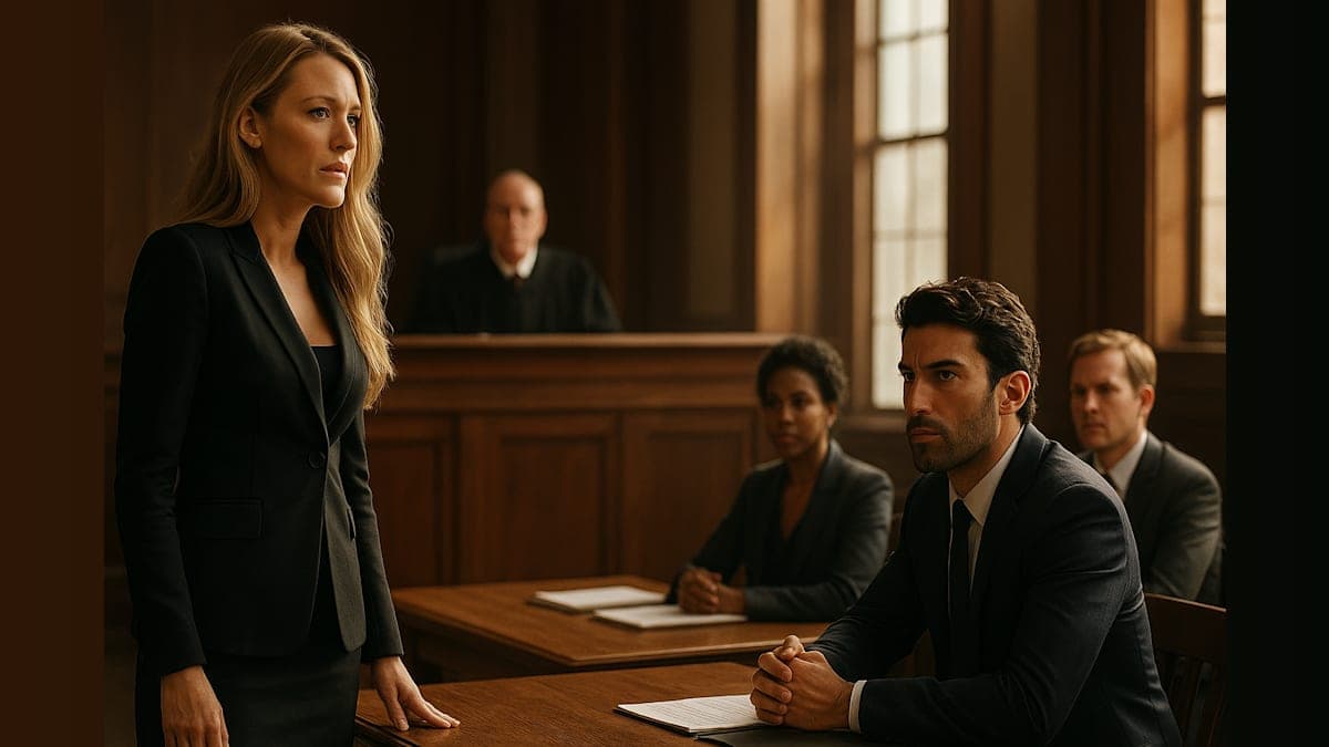 Serving Legal Drama: Blake Lively vs. Justin Baldoni in Courtroom Showdown