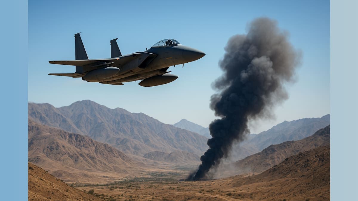 Jet Set: One Crew Member Rescued After U.S. Fighter Jet Takes a Dive in Iran