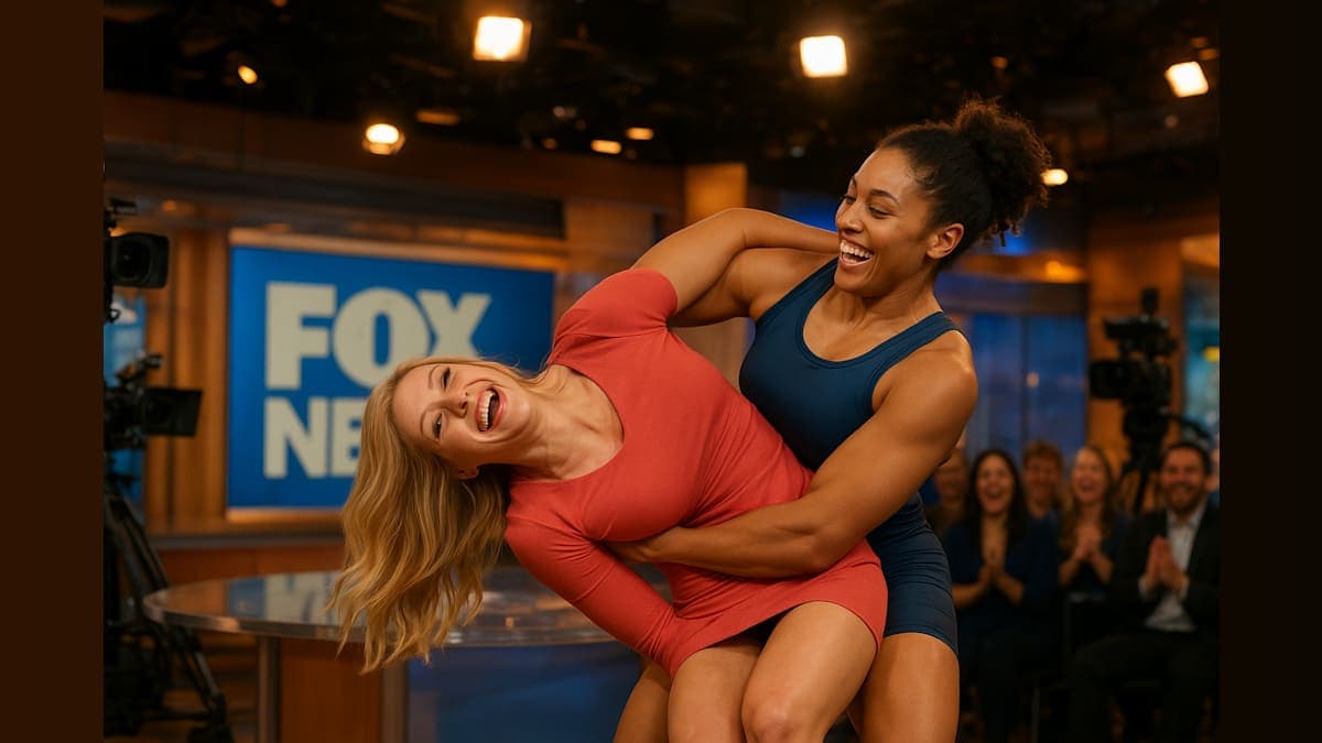 Hold on Tight: Abby Hornacek Gets a Live Suplex from Wrestling Sensation Kennedy Blades!