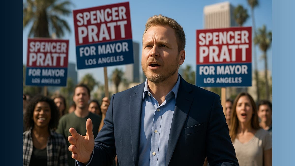 From Reality TV to Reality Politics: Spencer Pratt Eyes LA's Mayor Seat