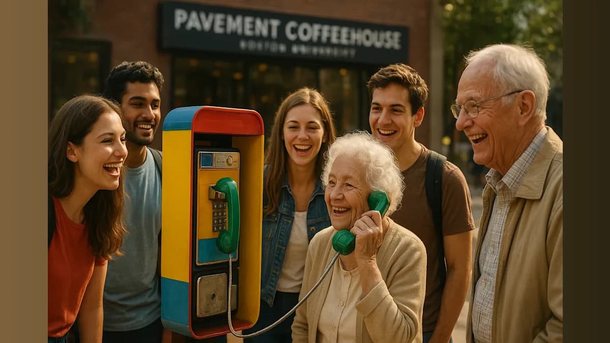 Bridging Generations: Boston University’s Payphone Connects Students with Seniors