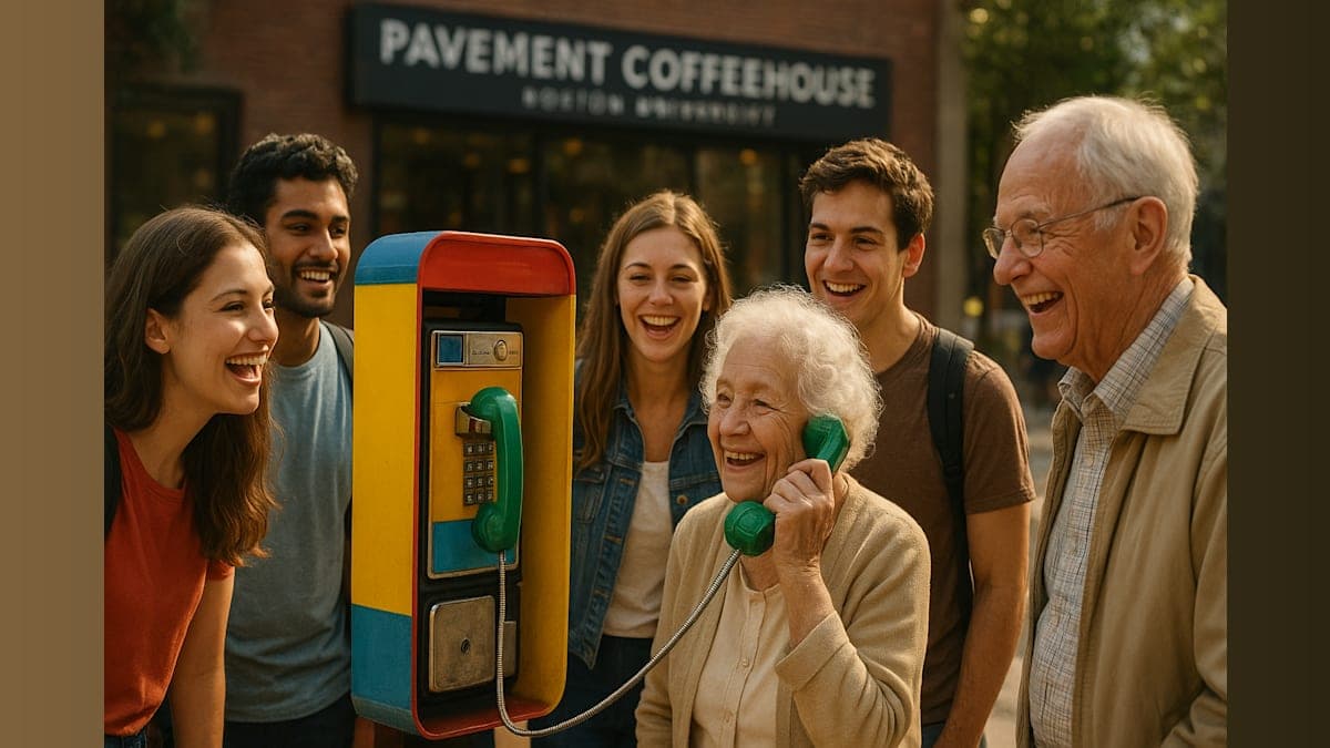 Bridging Generations: Boston University’s Payphone Connects Students with Seniors