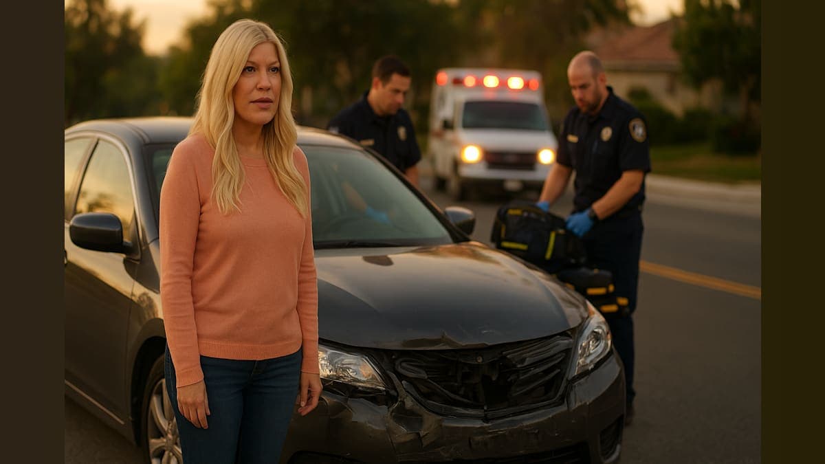Tori Spelling's Wild Ride: A Scary Crash and a Whole Lot of Kids!