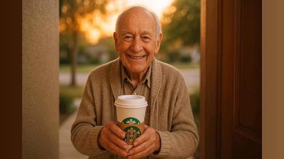 Grandpa Delivers Coffee and Nearly $1 Million in Kindness!