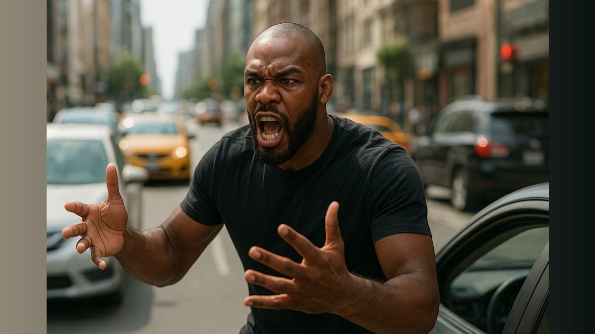 Jon Jones in the Fast Lane: Road Rage Caught on Camera!