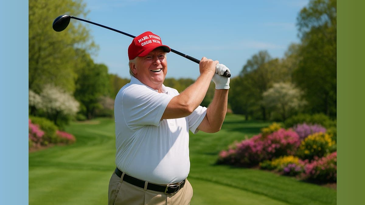Golfing Over God: Trump's Easter Day Dilemma!