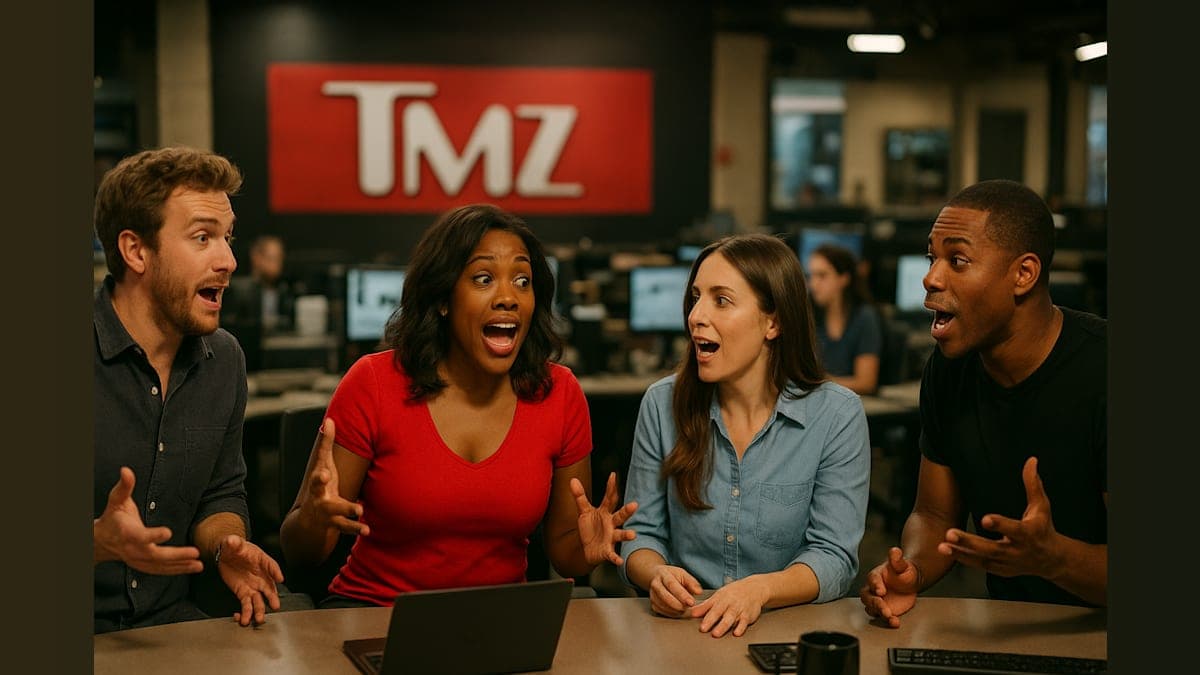 Join the TMZ Chaos: Live Exclusive Access to Celebrity Newsroom Shenanigans!