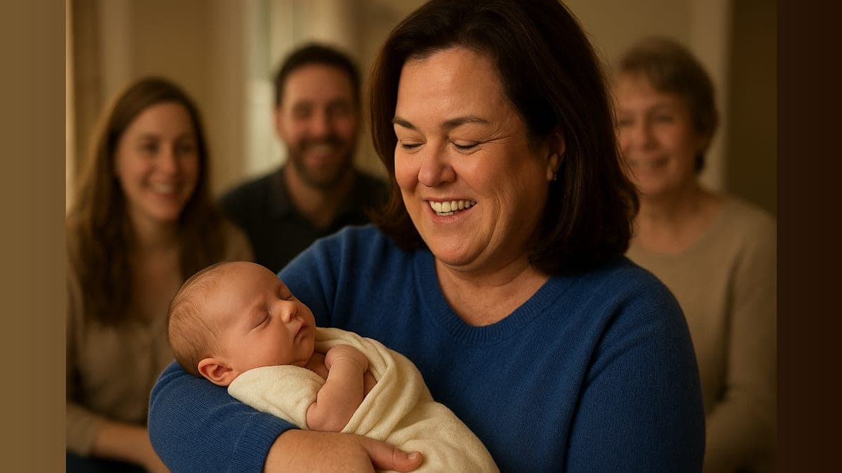Rosie O'Donnell Welcomes New Grandson Anthony and It's the Best Day Ever!