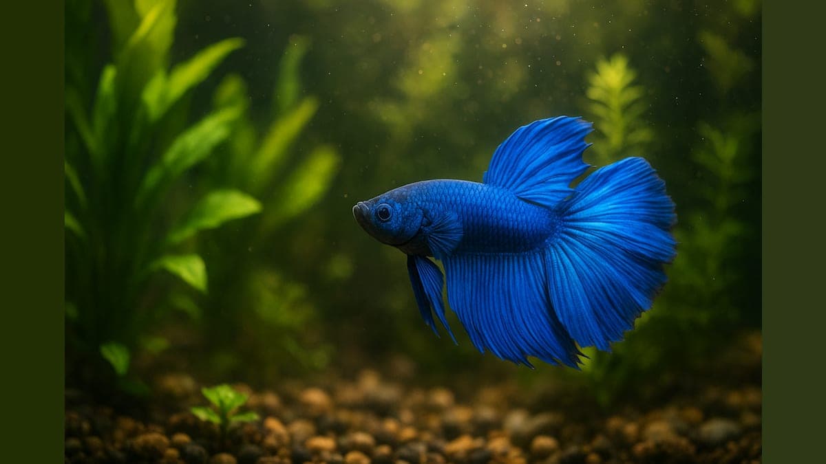 From Dull to Dazzling: The Incredible Transformation of Stevie, the Betta Fish
