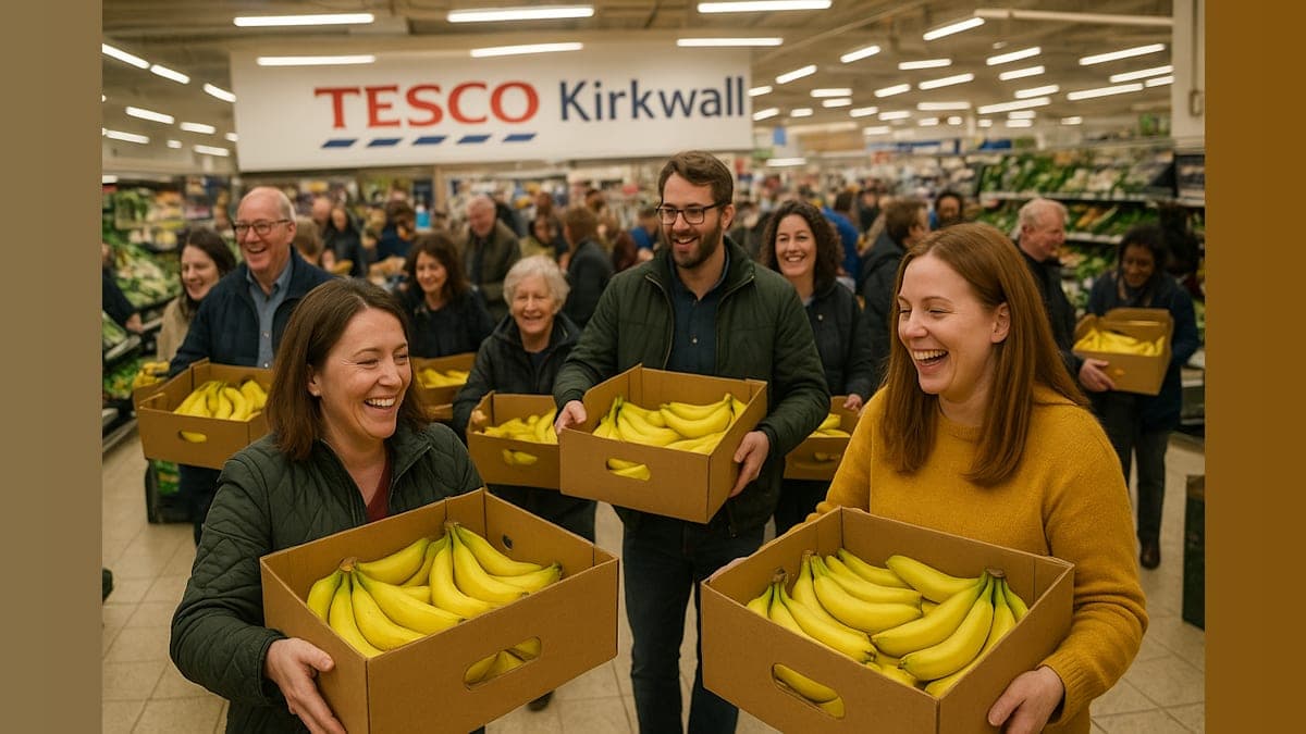 Banana Bonanza: How a Grocery Glitch Became a Community Celebration in Orkney