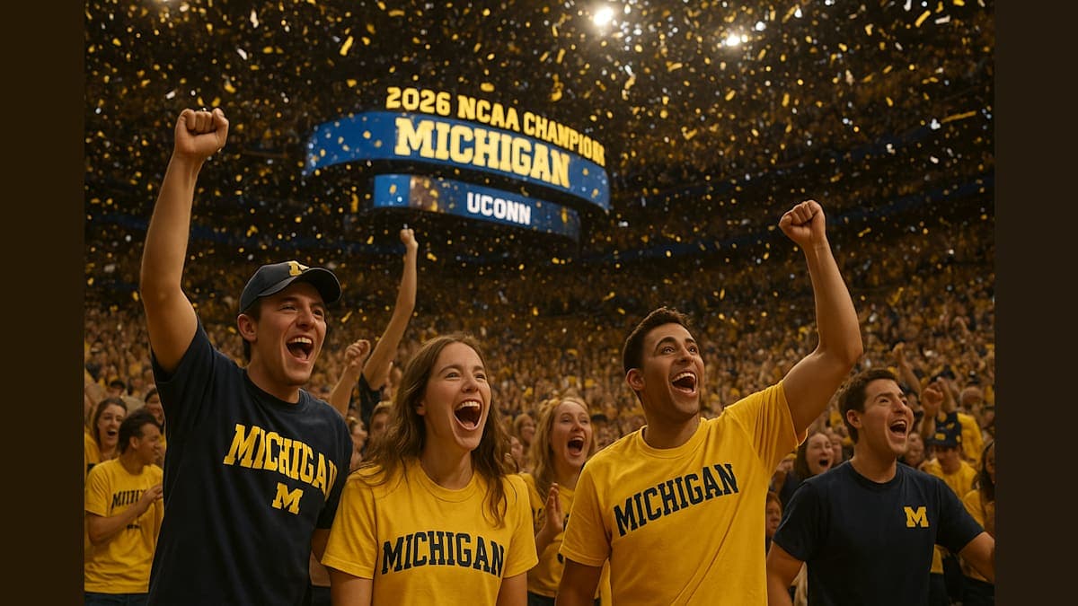 Michigan's March Madness: Wolverines Take the Title in Shocking Upset!