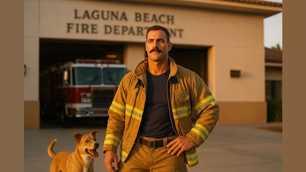When Your Firefighter Becomes the Internet's Hottest Topic!