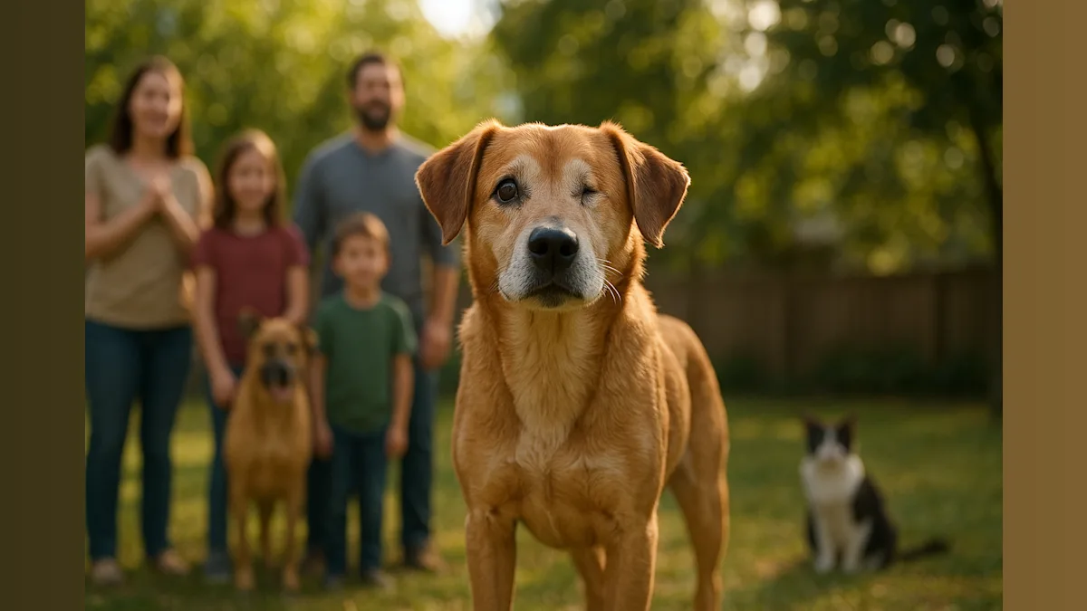 Heroic Honey: The Half-Blind Dog Who Took on a Bear to Save Her Family