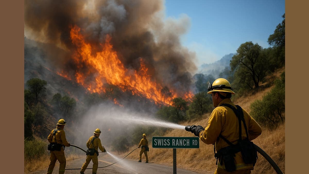 Swiss Fire Sparks Concerns: What’s Happening in Calaveras County?