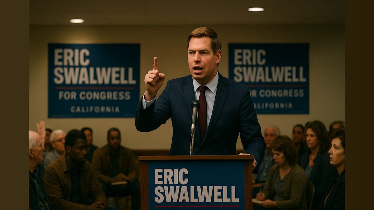 Scandal or Political Smear? Eric Swalwell Faces Allegations as Election Day Approaches!