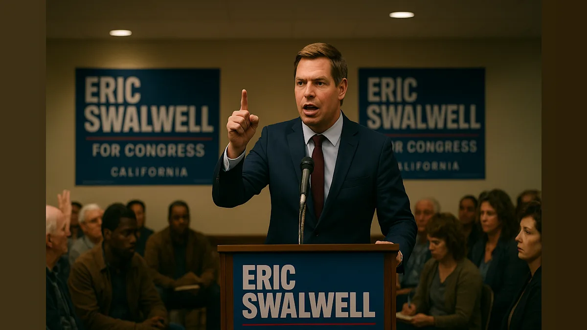 Scandal or Political Smear? Eric Swalwell Faces Allegations as Election Day Approaches!