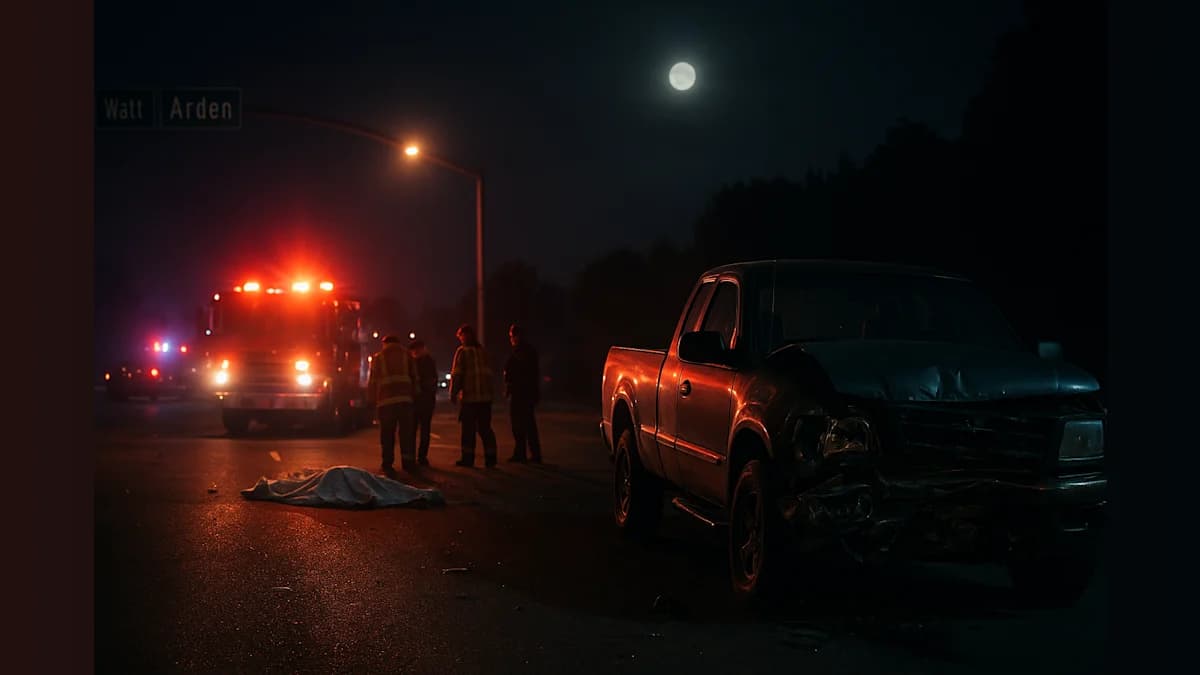 Tragedy Strikes: Pedestrian Hit and Killed in Sacramento County Crash