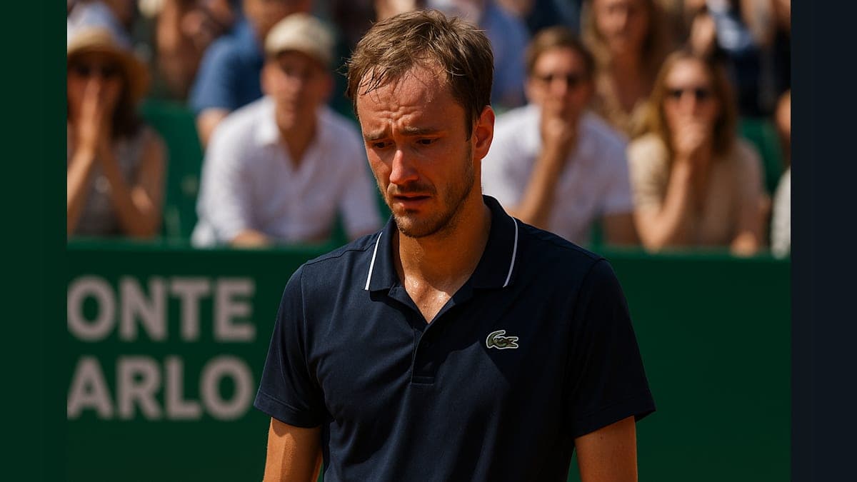 Daniil Medvedev Hits Rock Bottom with Shocking Double Bagel Loss