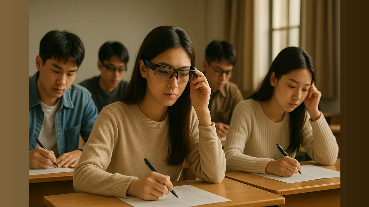 The Rise of Smart Glasses: Cheating to the Top in Chinese Universities!