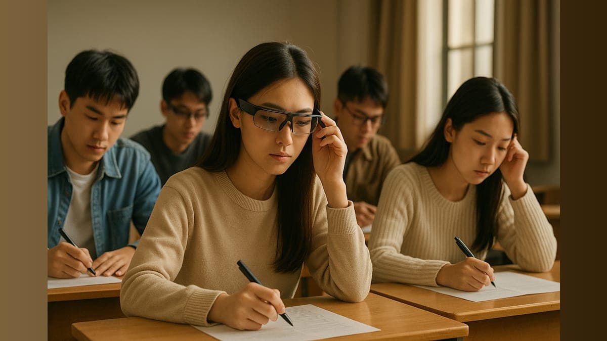 The Rise of Smart Glasses: Cheating to the Top in Chinese Universities!