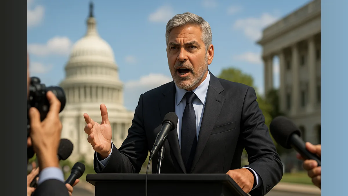 Clooney vs. Trump: The War of Words Amidst Global Tensions